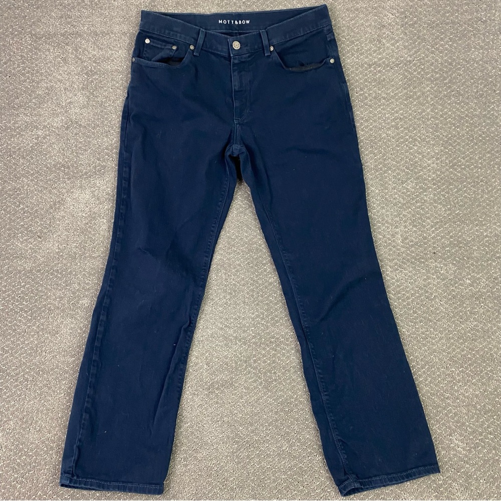 Mott and Bow Mercer Straight Pants Men’s 32 x 30 Blue